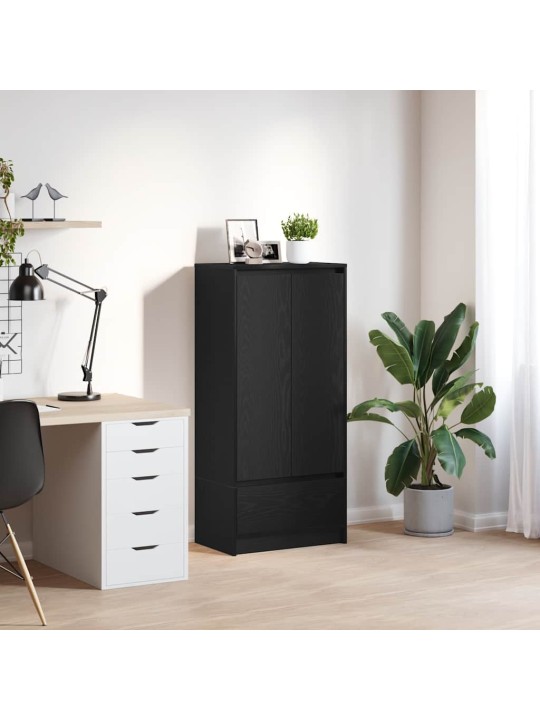 KAPP SAHTLIGA, MUST TAMM 55,5X34X119,5 CM, TEHISPUIT