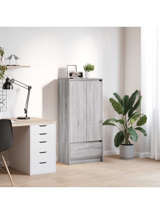 KAPP SAHTLIGA, HALL SONOMA TAMM 55,5X34X119,5 CM, TEHISPUIT