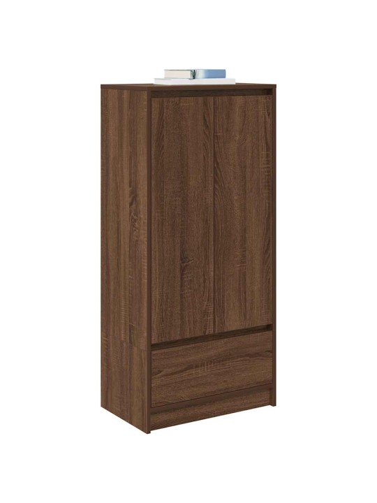 KAPP SAHTLIGA, PRUUN TAMM 55,5X34X119,5 CM, TEHISPUIT