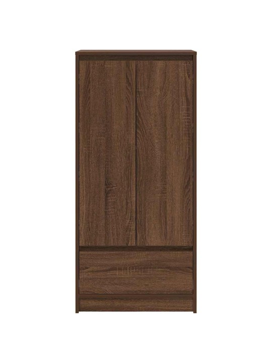 KAPP SAHTLIGA, PRUUN TAMM 55,5X34X119,5 CM, TEHISPUIT