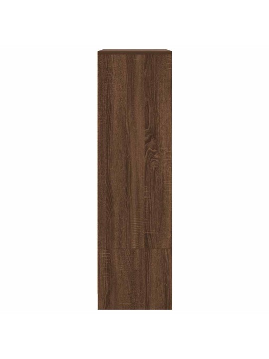 KAPP SAHTLIGA, PRUUN TAMM 55,5X34X119,5 CM, TEHISPUIT