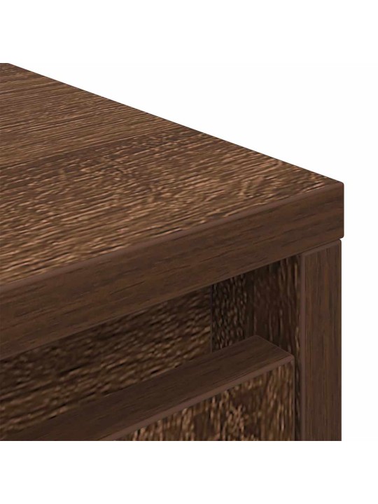 KAPP SAHTLIGA, PRUUN TAMM 55,5X34X119,5 CM, TEHISPUIT