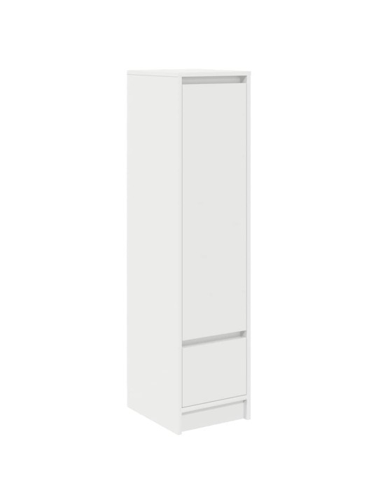 KÕRGE KAPP, VALGE, 29,5X34X119,5 CM TEHISPUIT
