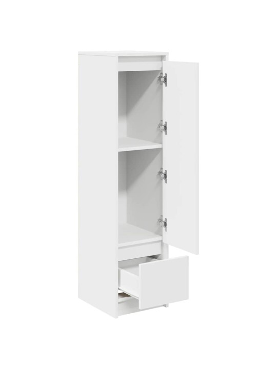 KÕRGE KAPP, VALGE, 29,5X34X119,5 CM TEHISPUIT