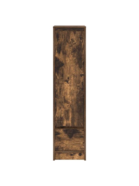 KÕRGE KAPP, SUITSUTATUD TAMM, 29,5X34X119,5 CM TEHISPUIT