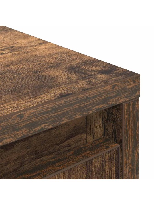 KÕRGE KAPP, SUITSUTATUD TAMM, 29,5X34X119,5 CM TEHISPUIT