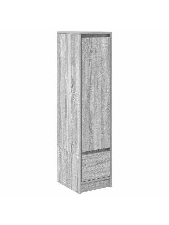 KÕRGE KAPP, HALL SONOMA TAMM, 29,5X34X119,5 CM TEHISPUIT