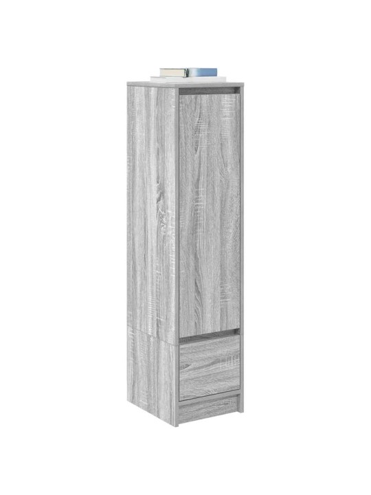 KÕRGE KAPP, HALL SONOMA TAMM, 29,5X34X119,5 CM TEHISPUIT