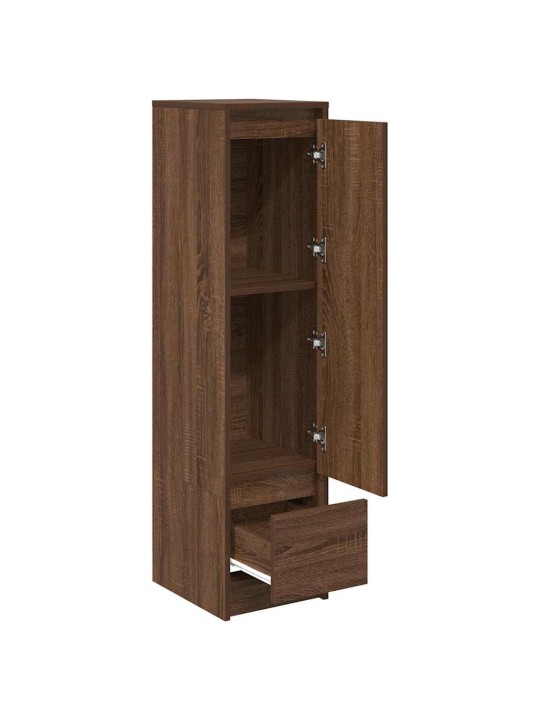 KÕRGE KAPP, PRUUN TAMM, 29,5X34X119,5 CM TEHISPUIT