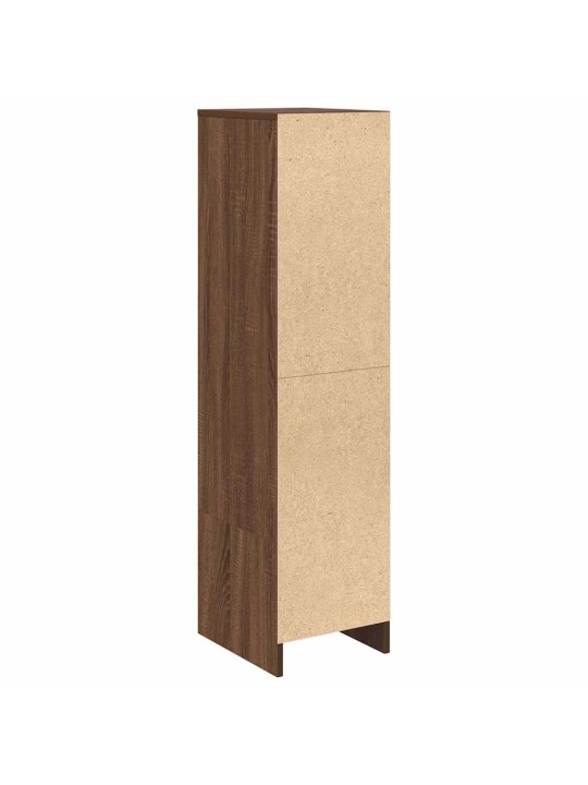 KÕRGE KAPP, PRUUN TAMM, 29,5X34X119,5 CM TEHISPUIT