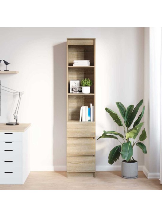 HIGHBOARD SONOMA TAMM 37,5X35X180 CM ENGINEERED WOOD