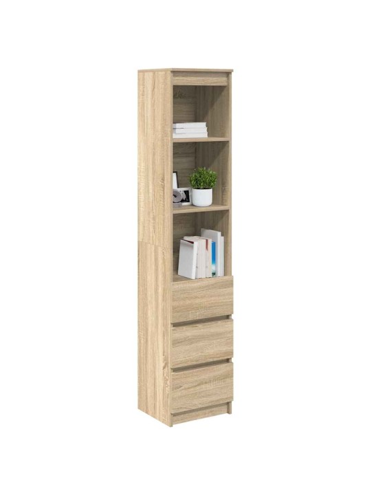 HIGHBOARD SONOMA TAMM 37,5X35X180 CM ENGINEERED WOOD