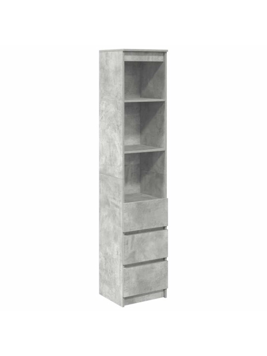 HIGHBOARD BETOONHALL 37,5X35X180 CM ENGINEERED WOOD