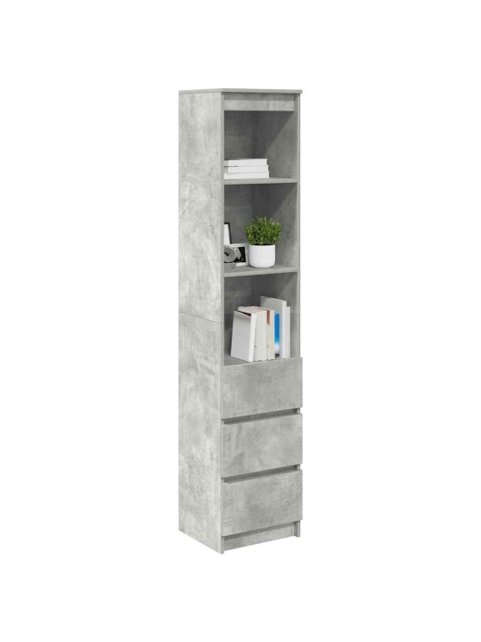 HIGHBOARD BETOONHALL 37,5X35X180 CM ENGINEERED WOOD
