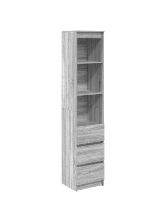 HIGHBOARD HALL SONOMA 37,5X35X180 CM ENGINEERED WOOD