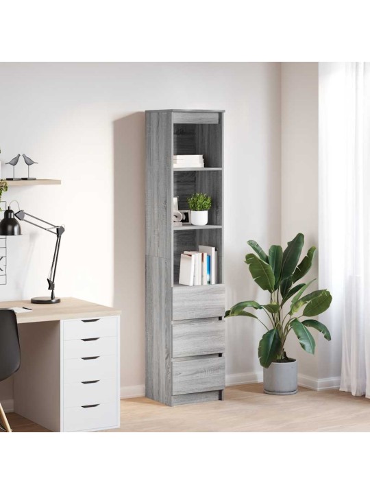 HIGHBOARD HALL SONOMA 37,5X35X180 CM ENGINEERED WOOD