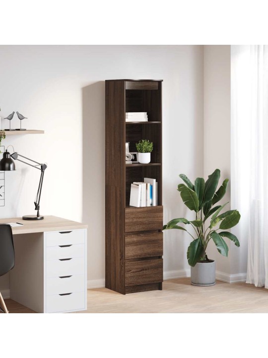 HIGHBOARD PRUUN TAMM 37,5X35X180 CM ENGINEERED WOOD