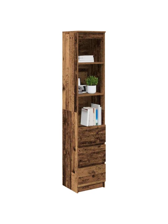 HIGHBOARD OLD WOOD 37,5X35X180 CM ENGINEERED WOOD