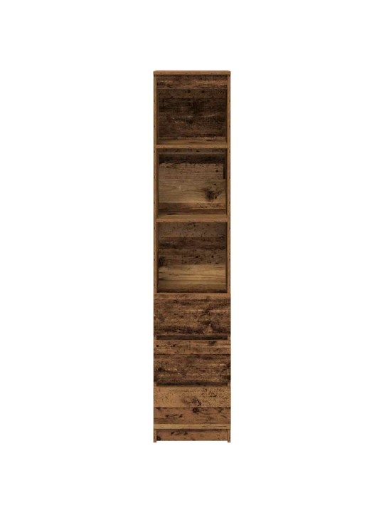 HIGHBOARD OLD WOOD 37,5X35X180 CM ENGINEERED WOOD