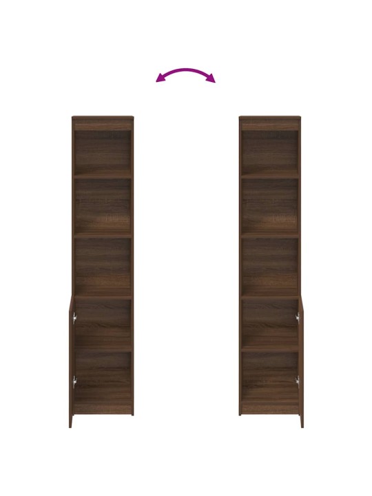 HIGHBOARD PRUUN TAMM 37,5X35X180 CM ENGINEERED WOOD