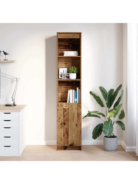 HIGHBOARD OLD WOOD 37,5X35X180 CM ENGINEERED WOOD