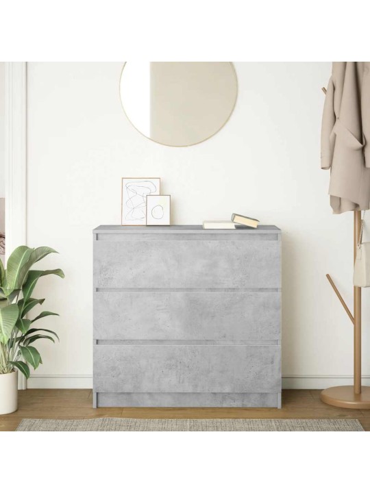 PUHVETKAPP, BETOONHALL, 80X35X76 CM, TEHISPUIT