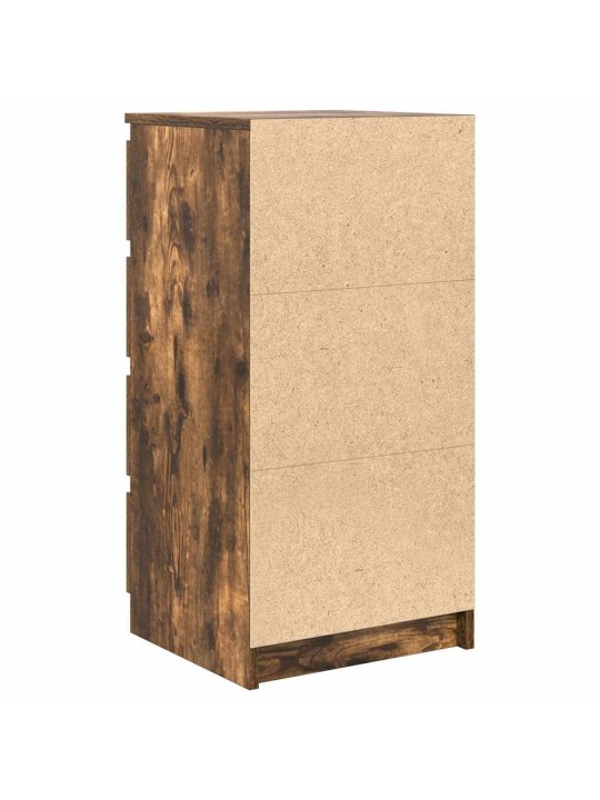 PUHVETKAPP, SUITSUTATUD TAMM, 37,5X35X76 CM, TEHISPUIT