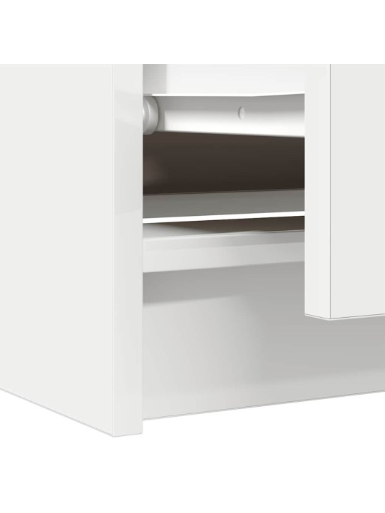 TELERIKAPP VALGE 60X35X54 CM ENGINEERED WOOD