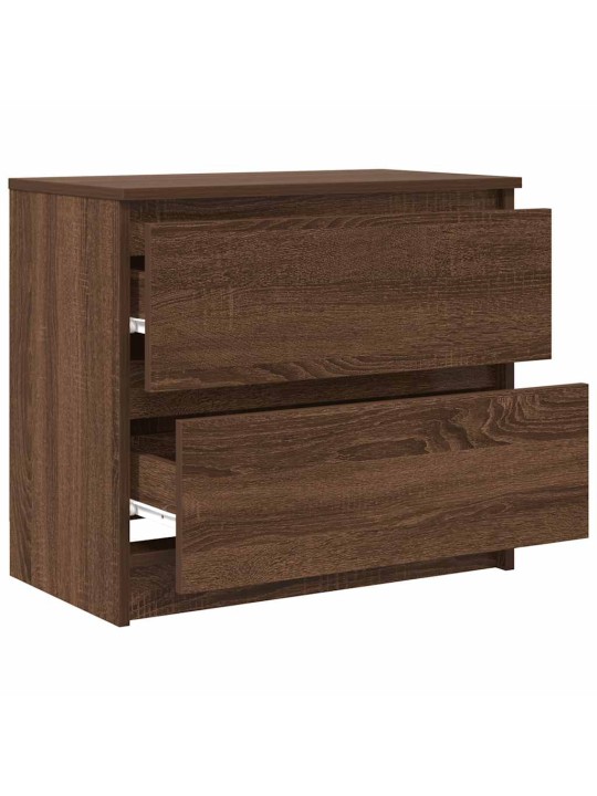 TELERIKAPP PRUUN TAMM 60X35X54 CM ENGINEERED WOOD