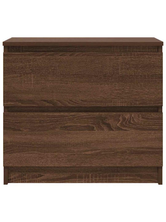 TELERIKAPP PRUUN TAMM 60X35X54 CM ENGINEERED WOOD