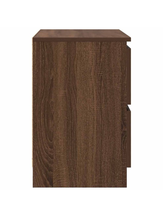 TELERIKAPP PRUUN TAMM 60X35X54 CM ENGINEERED WOOD