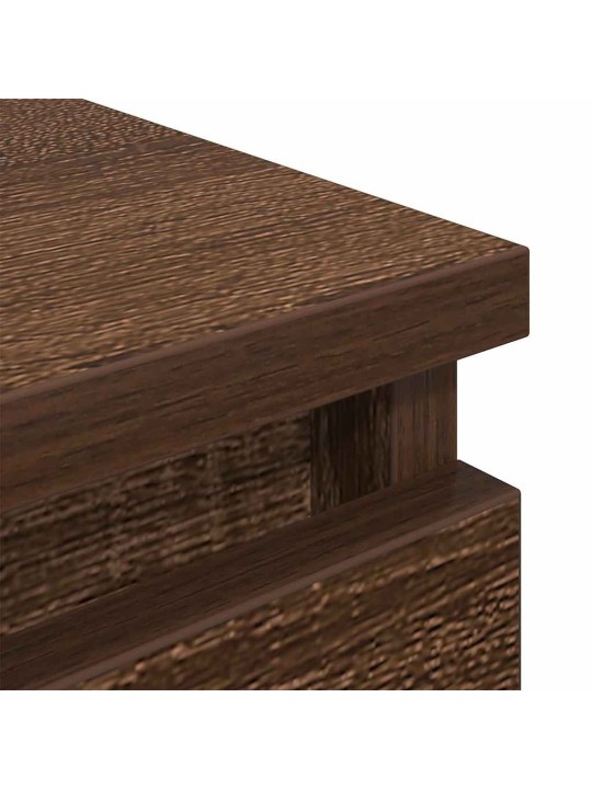 TELERIKAPP PRUUN TAMM 60X35X54 CM ENGINEERED WOOD