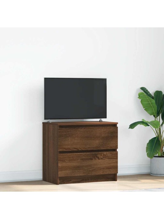 TELERIKAPP PRUUN TAMM 60X35X54 CM ENGINEERED WOOD
