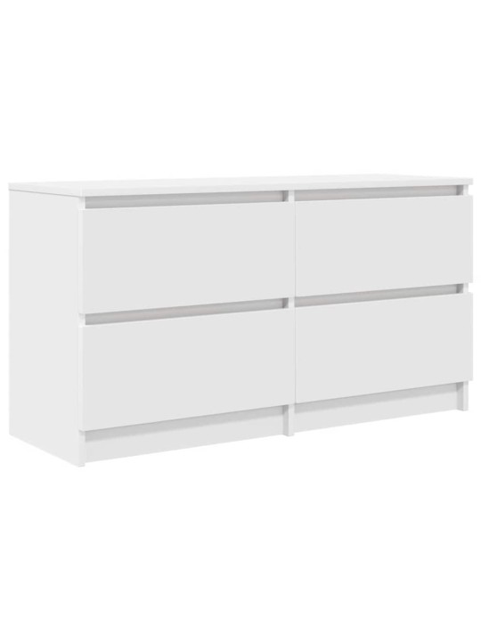 TELERIKAPP VALGE 100X35X54 CM ENGINEERED WOOD