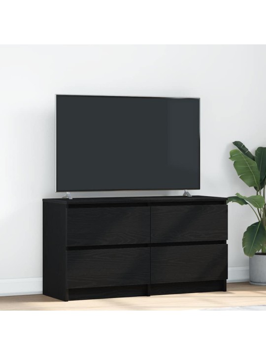 TELERIKAPP MUST 100X35X54 CM ENGINEERED WOOD