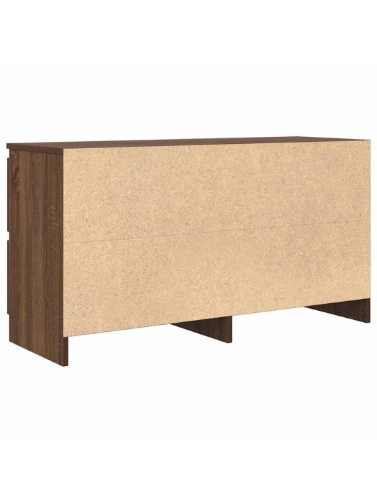 TELERIKAPP PRUUN TAMM 100X35X54 CM ENGINEERED WOOD