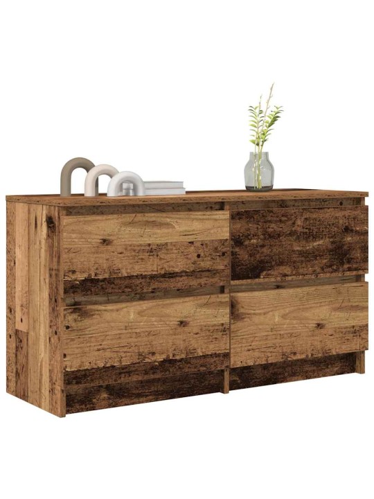 TELERIKAPP OLD WOOD 100X35X54 CM ENGINEERED WOOD