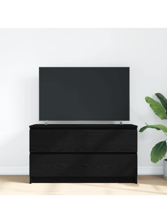 TELERIKAPP MUST 100X35X54 CM ENGINEERED WOOD