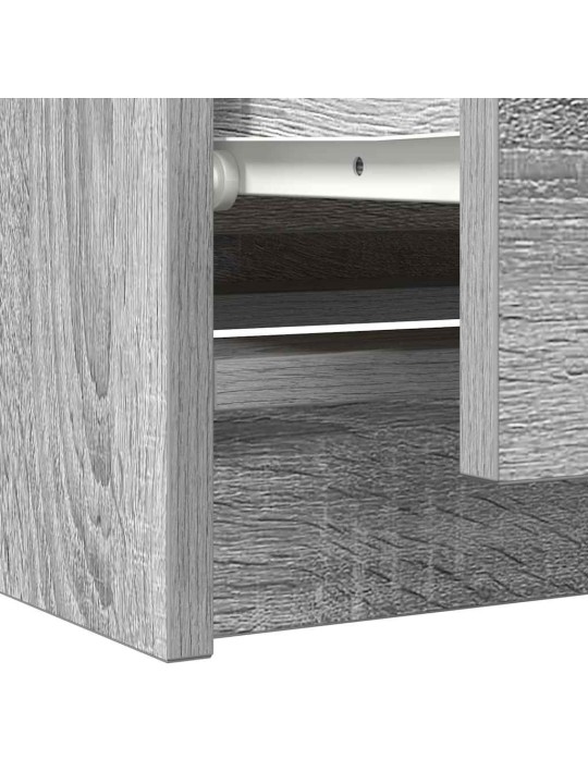 TELERIKAPP HALL SONOMA 100X35X54 CM ENGINEERED WOOD