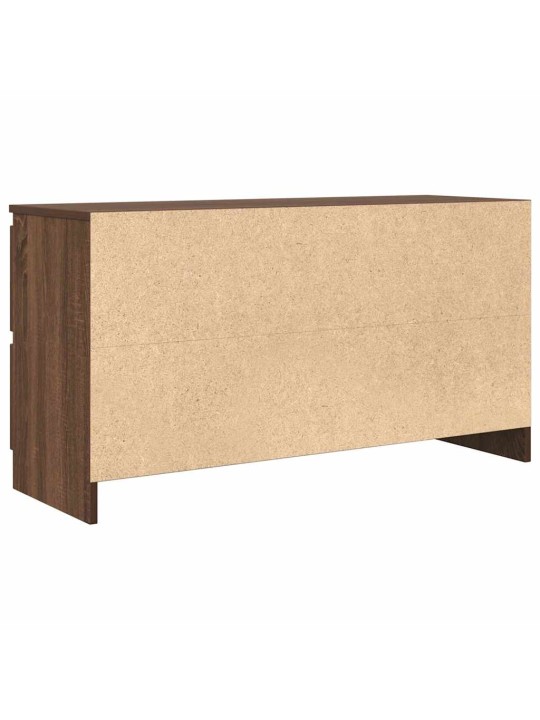 TELERIKAPP PRUUN TAMM 100X35X54 CM ENGINEERED WOOD