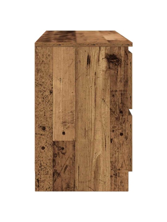 TELERIKAPP OLD WOOD 100X35X54 CM ENGINEERED WOOD