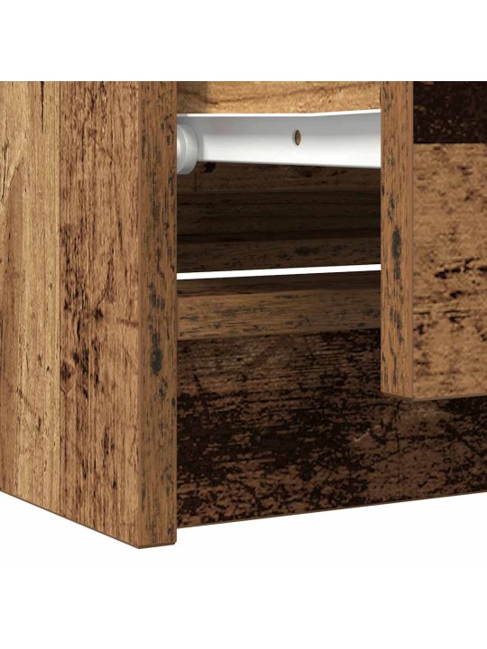 TELERIKAPP OLD WOOD 100X35X54 CM ENGINEERED WOOD
