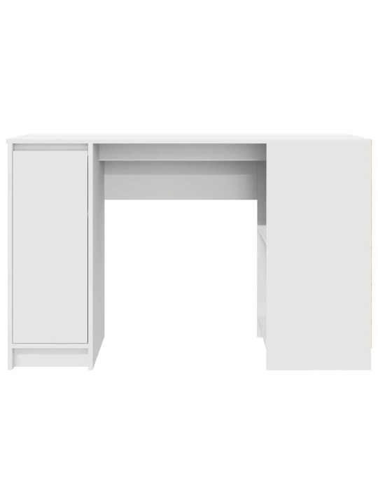 KIRJUTUSLAUD, VALGE, 120X42X76 CM, TEHISPUIT