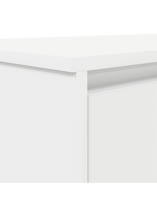 KIRJUTUSLAUD, VALGE, 120X42X76 CM, TEHISPUIT