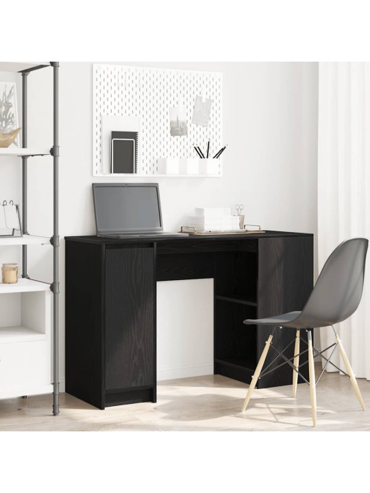 KIRJUTUSLAUD, MUST TAMM, 120X42X76 CM, TEHISPUIT