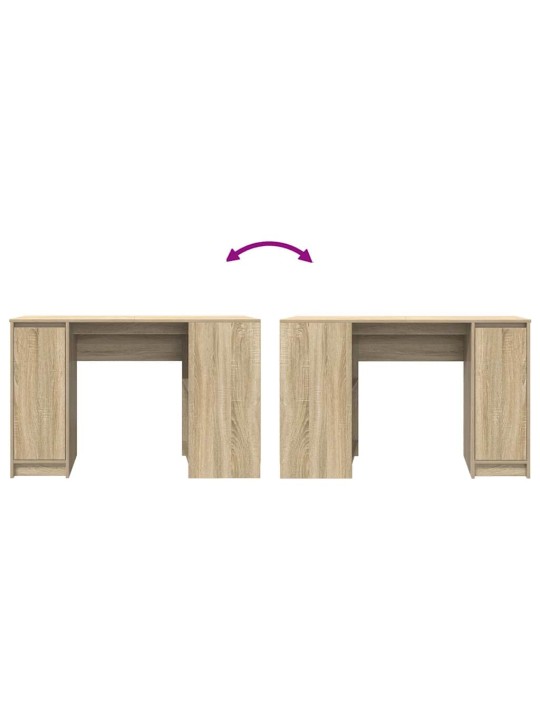 KIRJUTUSLAUD, SONOMA TAMM, 120X42X76 CM, TEHISPUIT