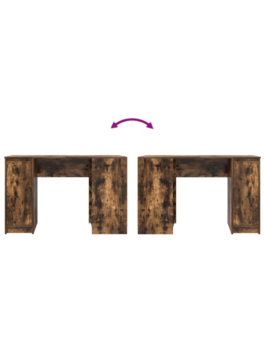 KIRJUTUSLAUD, SUITSUTATUD TAMM, 120X42X76 CM, TEHISPUIT