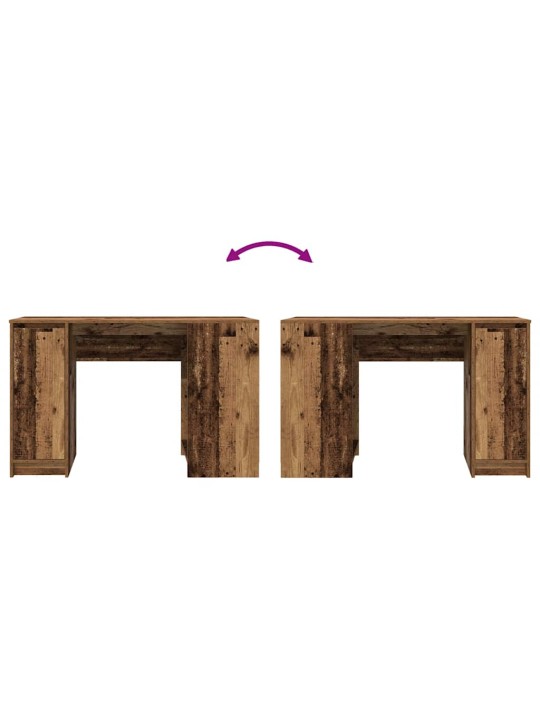 KIRJUTUSLAUD, VANA PUIT, 120X42X76 CM, TEHISPUIT