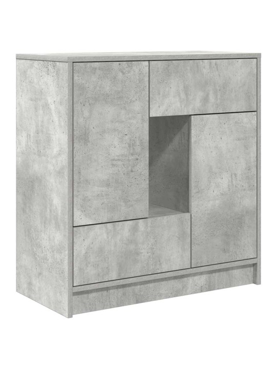 PUHVETKAPP SAHTLITEGA JA USTEGA, BETOONHALL, 70,5X34X74,5 CM