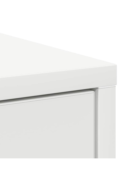 PUHVETKAPP SAHTLITEGA JA USTEGA, VALGE, 73X31X90 CM